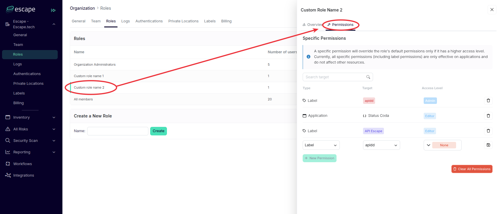 rbac-role-specific-permission
