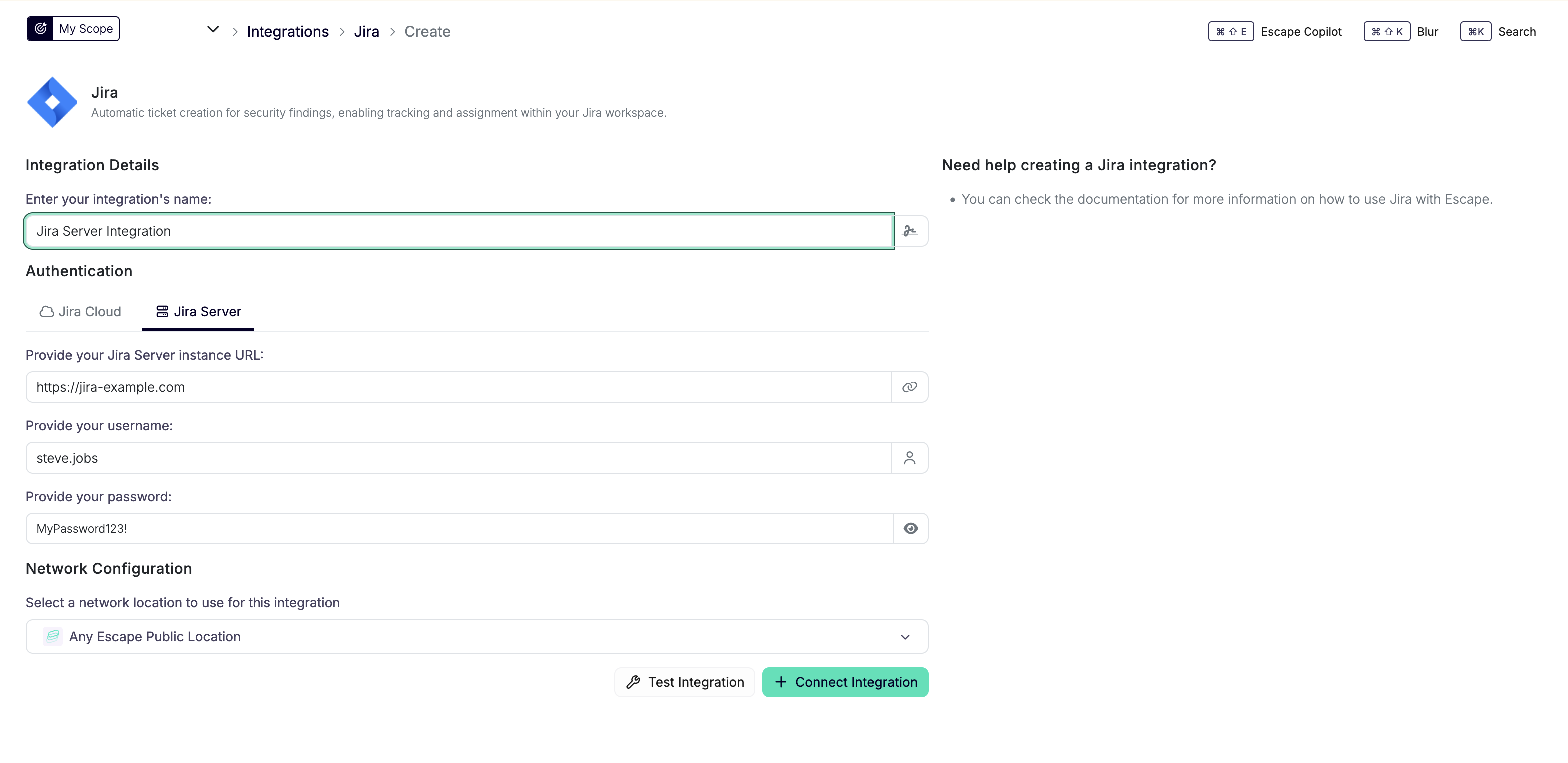 jira-server-create-form